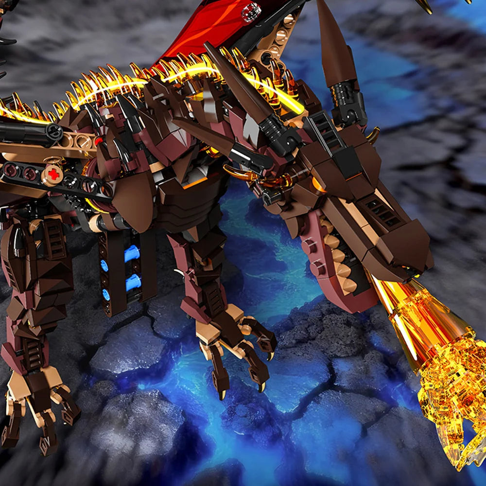 MJI 13102 Fire Breating Dragon Monster Dinosaur