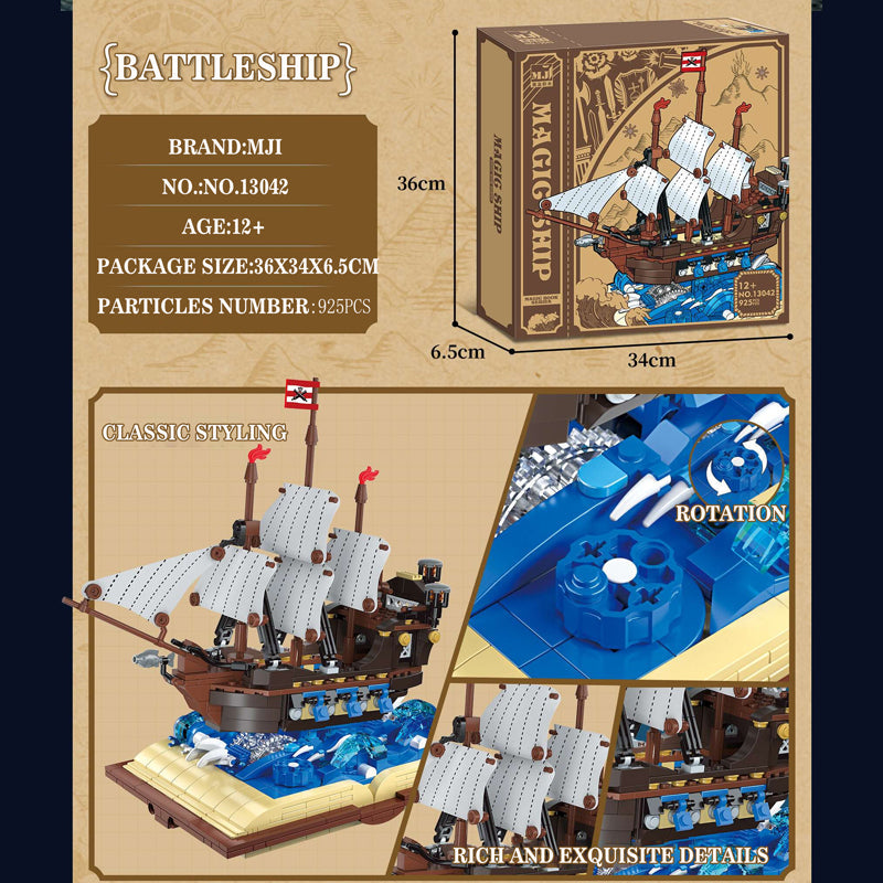 [Deal] MJI 13042 Battleship Pirates Historical
